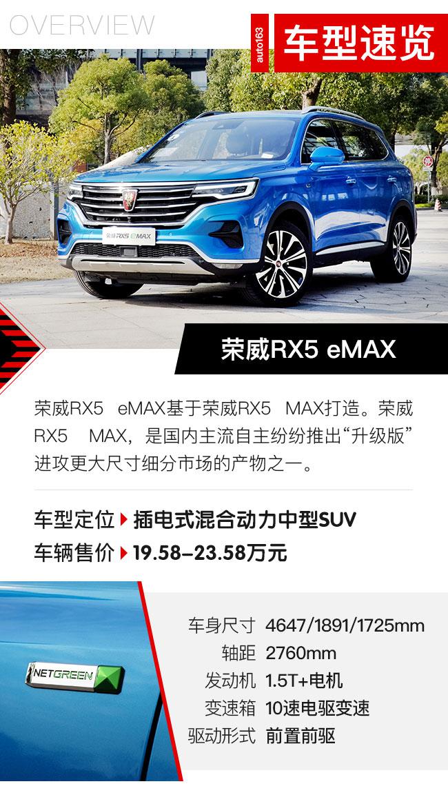 插电混动新玩家 荣威RX5 eMAX道路试驾